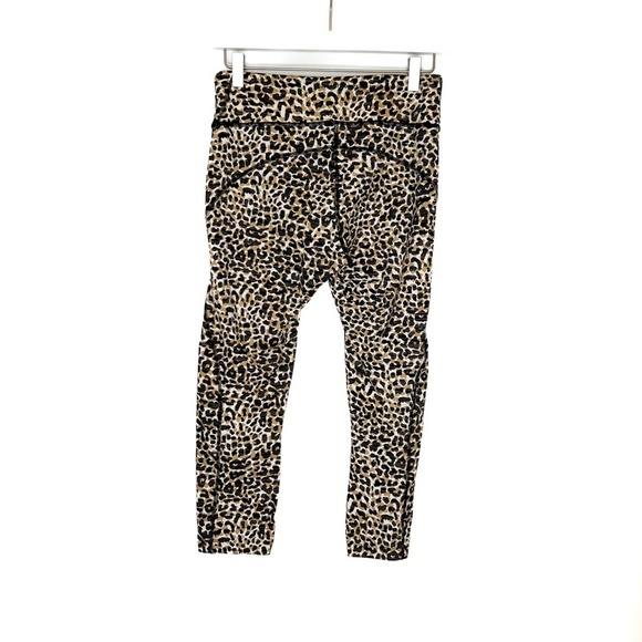 Outdoor Voices Leggings Leopard Print Flex High Rise 7/8 Leggings - Picture 5 of 5